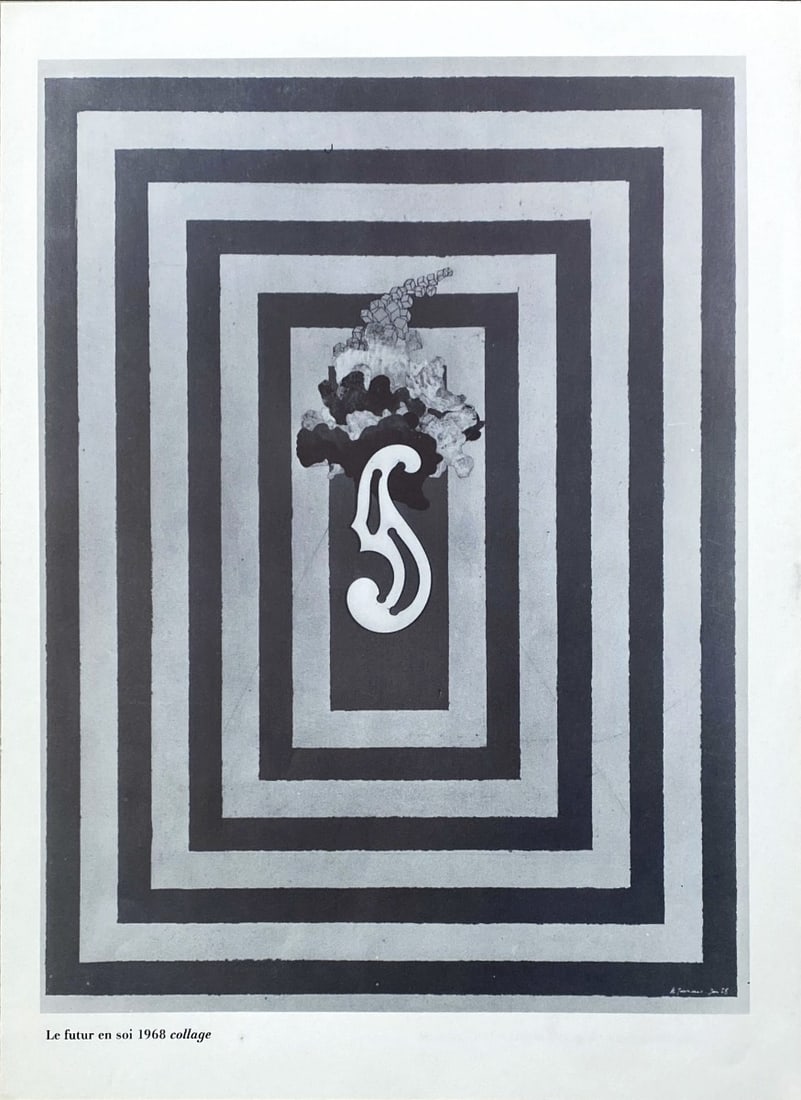 Alain Le Yaouanc - Offset Lithograph - DLM1969 (Derriere le Miroir) (1 of 2)
