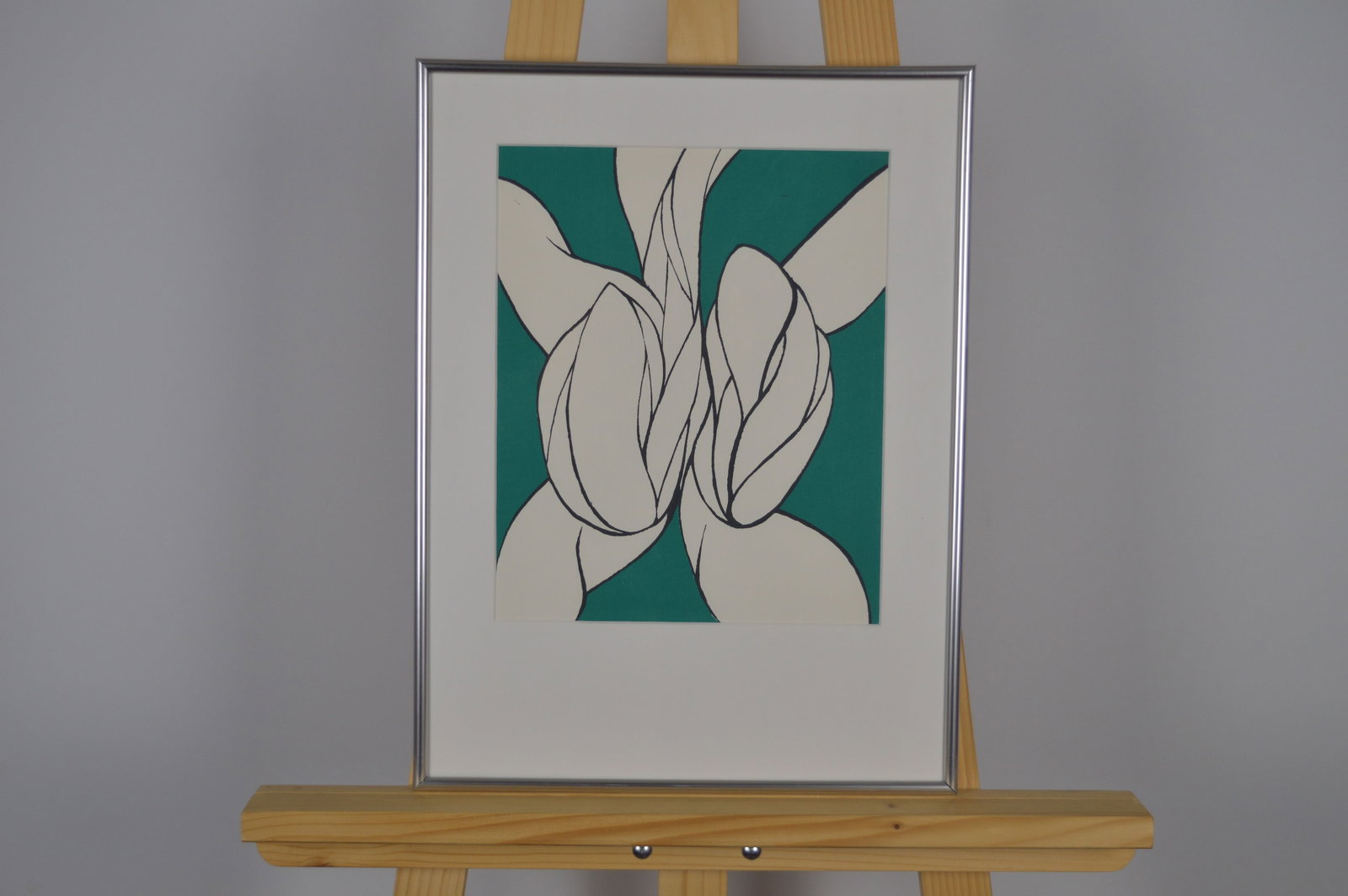 Buchholz. Wolff - Silkscreen - Handsigned: Artist: Buchholz, Wolff Title: Untitled Technique: Silkscreen on BÃ¼tten, Handmade paper size: 40 x 30 cm. (15,75 x 11,8 inch) Framed: 0 x 0 cm. (0 x 0 inch.) More Information Completely framed and