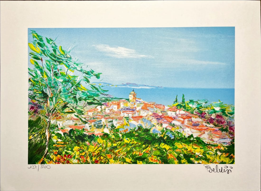 Marcel Belvisi - Lithograph - Handsigned (1 of 1)