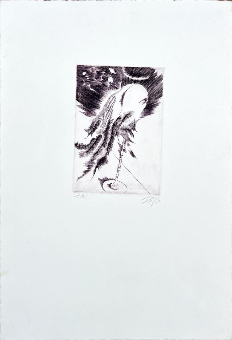 Jaroslav Šerých - Etching - Hand signed: Artist: Jaroslav, Å erÃ½ch Title: Unreadable title Technique: Etching on Handmade paper size: 39 x 27 cm. (15,35 x 10,65 inch) Framed: Not framed More Information Jaroslav