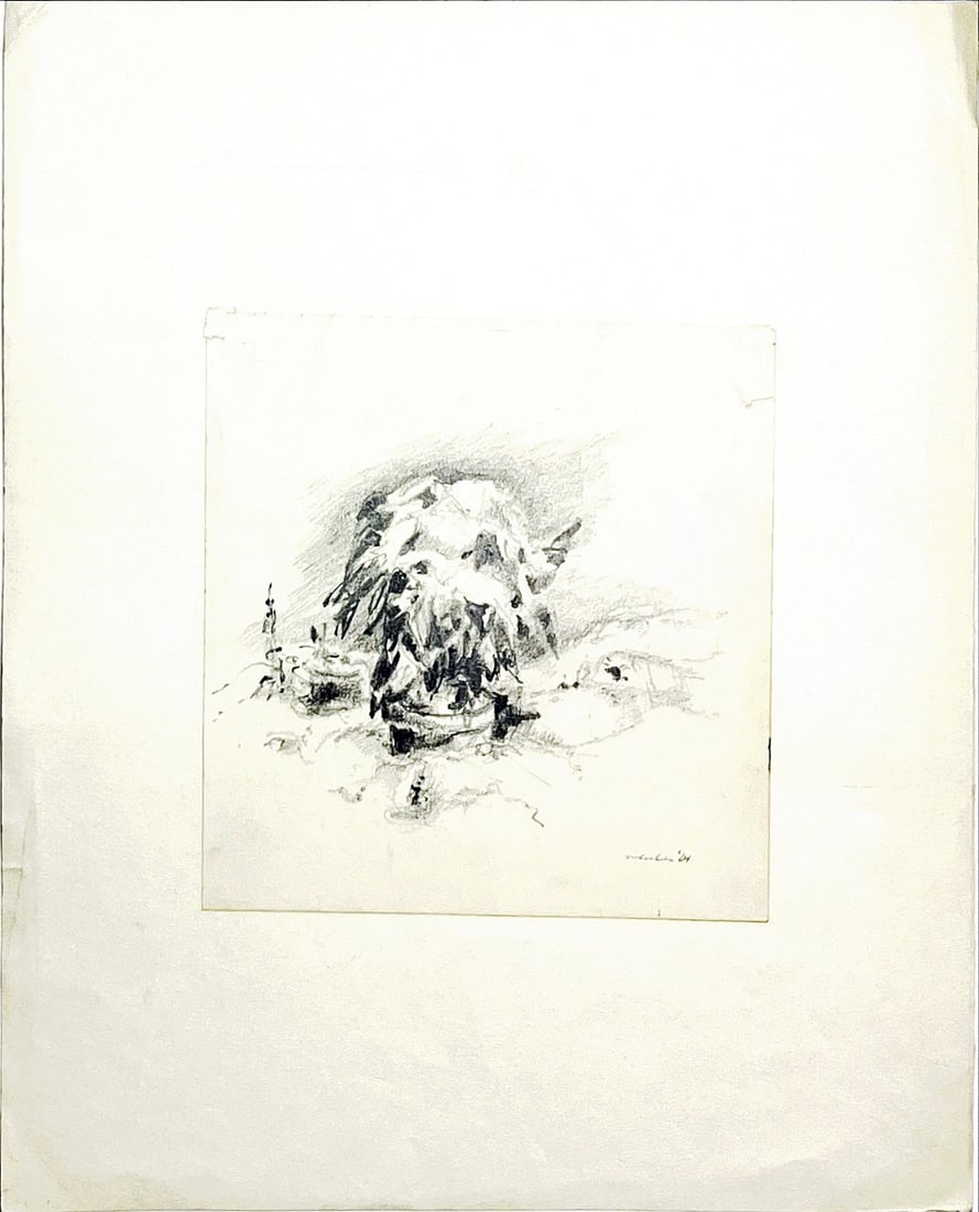 Jan Michels - Drawing - Hand signed (1 of 1)