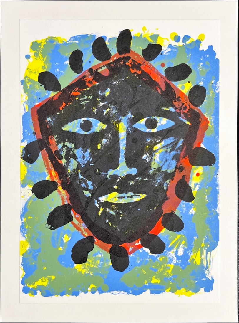 Jef Diederen - Silkscreen: Artist: Diederen, Jef Title: Untitled Technique: Silkscreen on Handmade paper size: 33,5 x 25 cm. (13,2 x 9,85 inch) Framed: Not framed More Information Jef DIEDEREN (Heerl