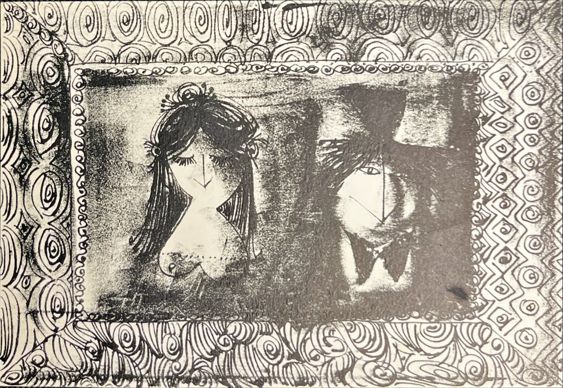 Siegfried Wagner - Lithograh: Artist: Wagner, Siegfried Title: Untitled Technique: Lithograph on Fine art 300 gsm paper size: 10,5 x 14,5 cm. (4,15 x 5,7 inch) Framed: Not framed More Information Great