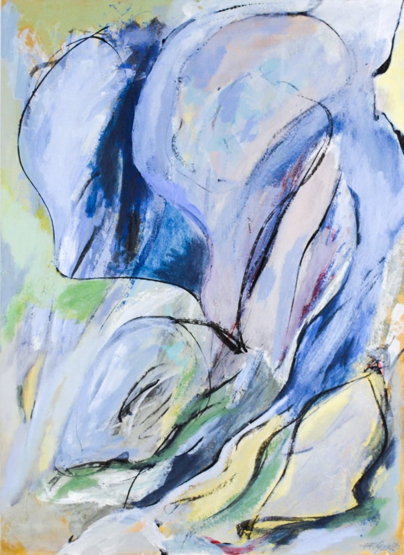 Frits van Geer - Gouache: Artist: Geer, Frits van Title: Untitled Technique: Gouache on Heavy weight Handmade paper size: 75,5 x 55 cm. (29,7 x 21,65 inch) Framed: Not framed More Information sku: FVG101