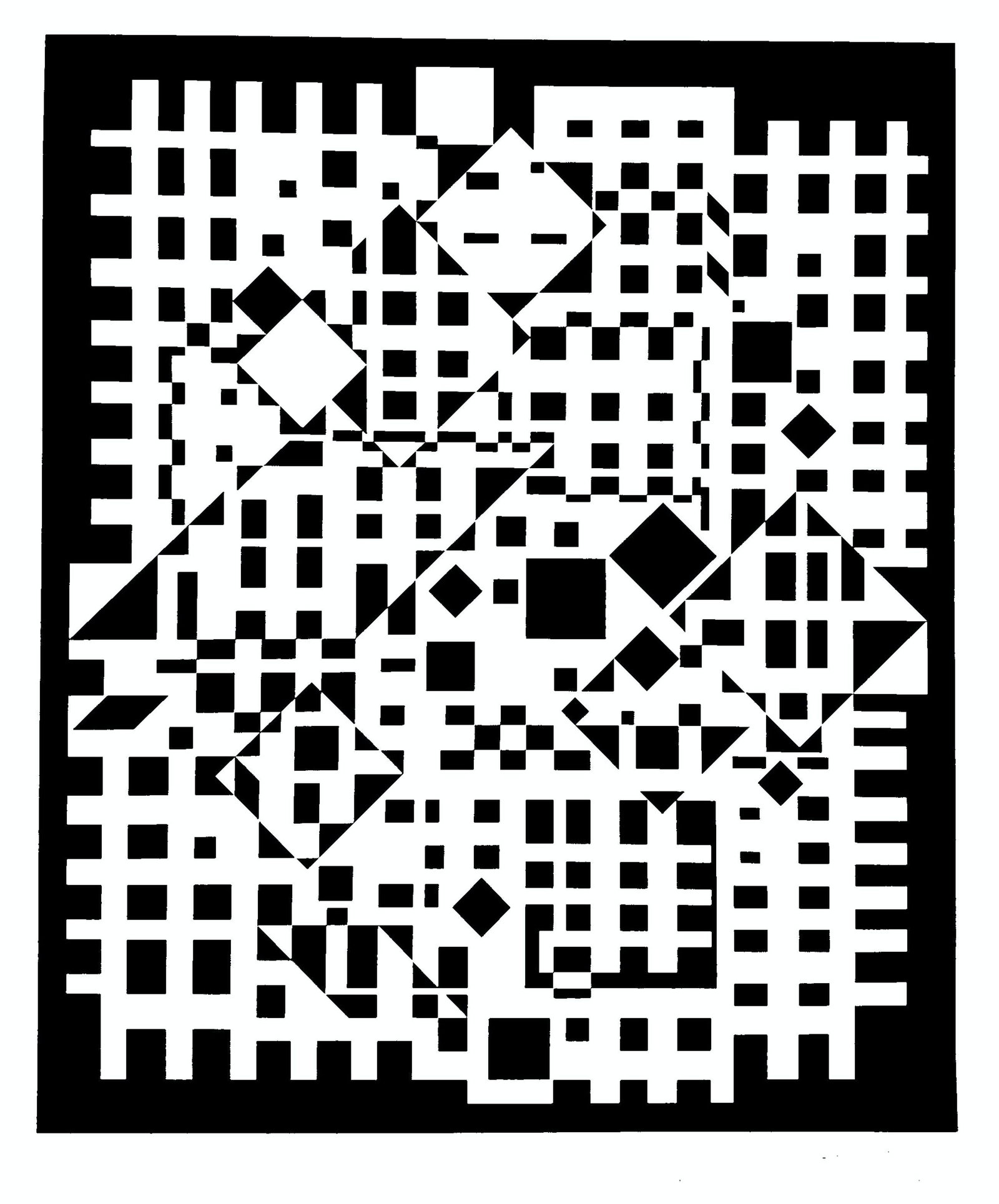 Vasarely, Victor - Silkscreen - Hand-signed - Composition: Artist: Vasarely, Victor Title: Composition Technique: Silkscreen on BFK Rives paper size: 80 x 67 cm. (31,5 x 26,4 inch) Framed: Not framed More Information Hand-Signed and numbered by the