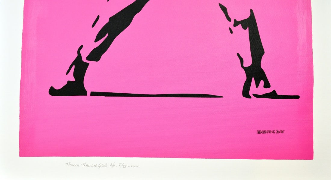 Banksy, after - Stencil / Spray. - 2