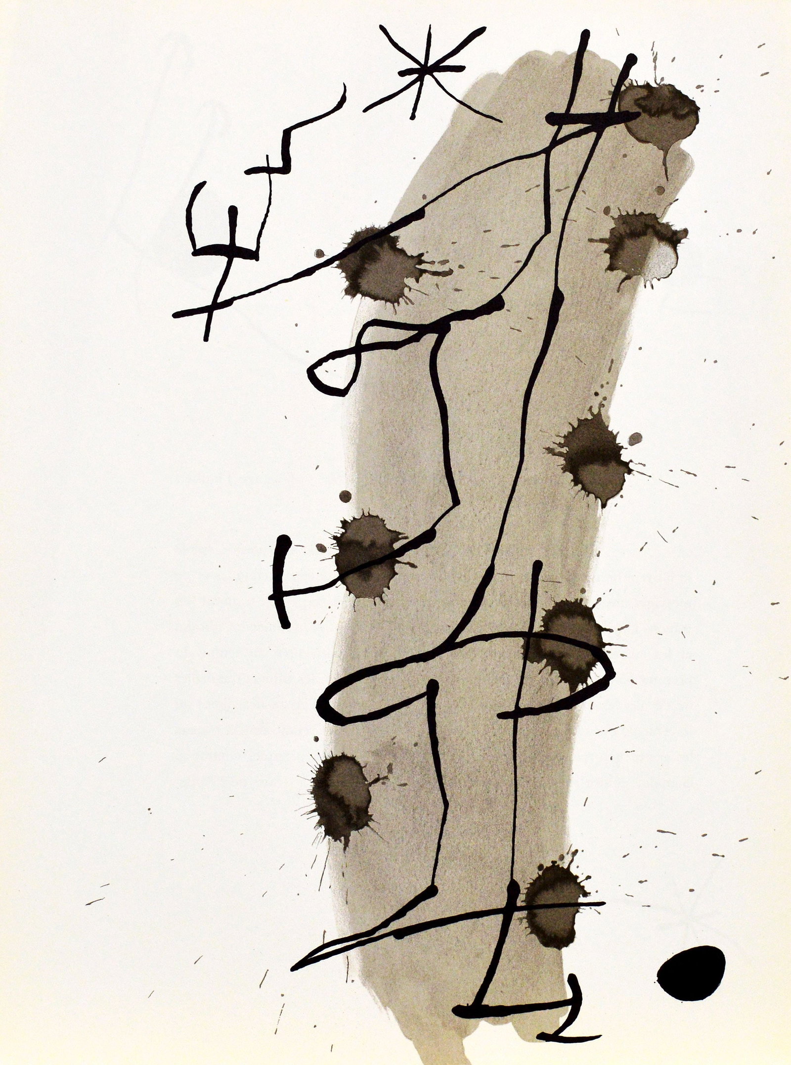 Miro, Joan - Lithograph: Artist: Miró, Joan Title: Untitled - DLM. Technique: Lithograph on Arches paper size: 38 x 28 cm. (14,95 x 11 inch) Framed: Not framed More Information from DLM (Derrière Le Mirrior) sku: DC0AW0145