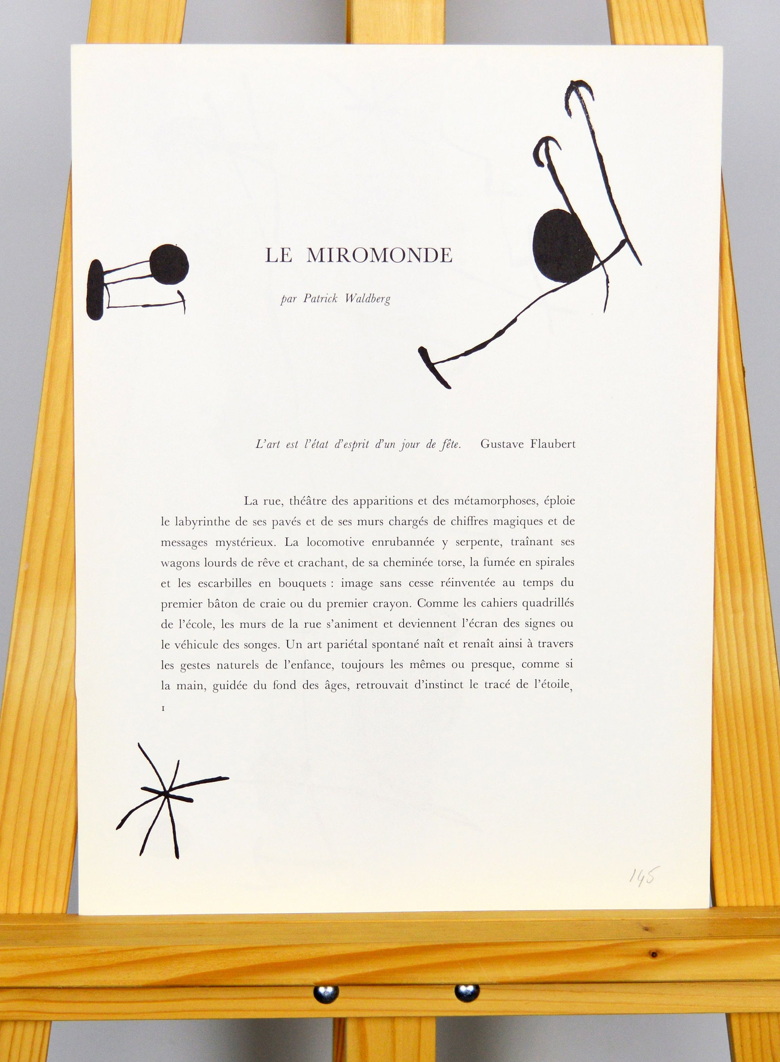 Miro, Joan - Lithograph - 2