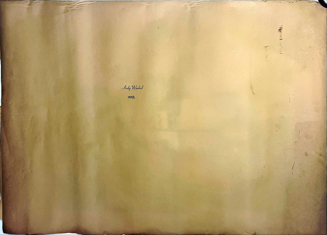 Warhol, Andy - Silkscreen - Hand Signed - 2