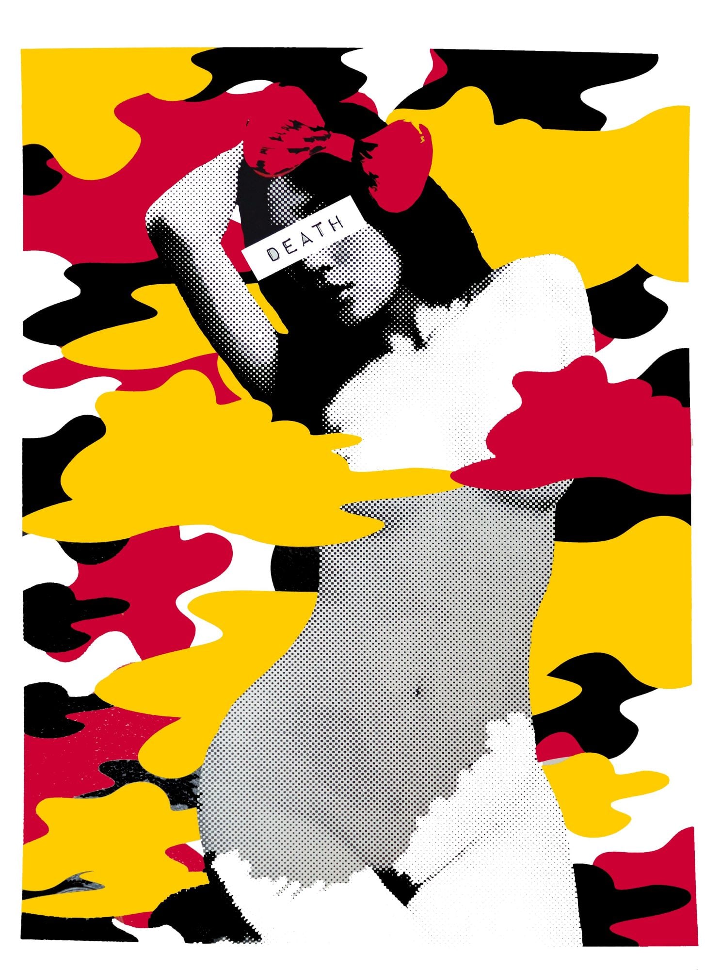 Death NYC - Silkscreen.: Artist: Death NYC Title: CLOUDY Technique: Silkscreen on Fine art 300 gsm paper size: 45 x 32 cm. (17,7 x 12,6 inch) Framed: Not framed More Information Hand signature by the Artist. Original
