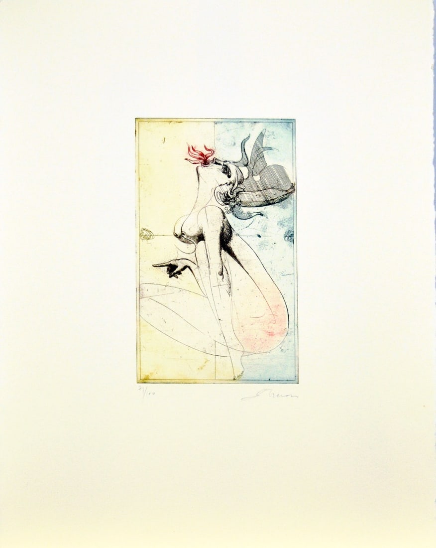 Erceanu, Dan - Index - Etching - 3