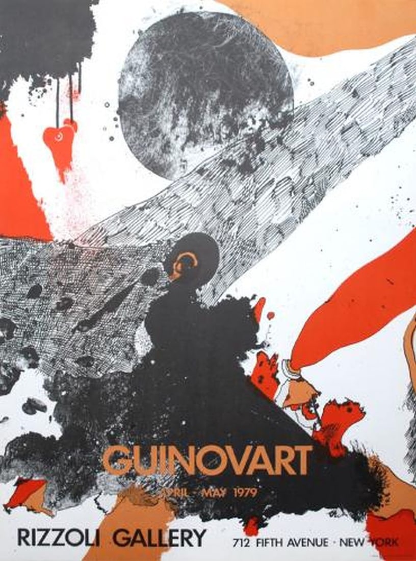 Guinovart, Josep - Lithograph: Artist: Guinovart, Josep Title: Gallery Rizzoli New York Technique: Lithograph on Arches paper size: 76 x 56 cm. (29,9 x 22,05 inch) Framed: 0 x 0 cm. (0 x 0 inch.) More Information Affiche sku: