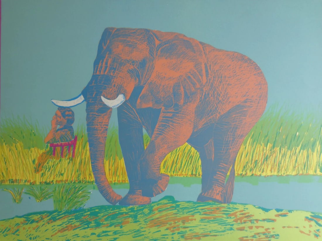 Antonio Segui - Lithograph - Hand signed - 2
