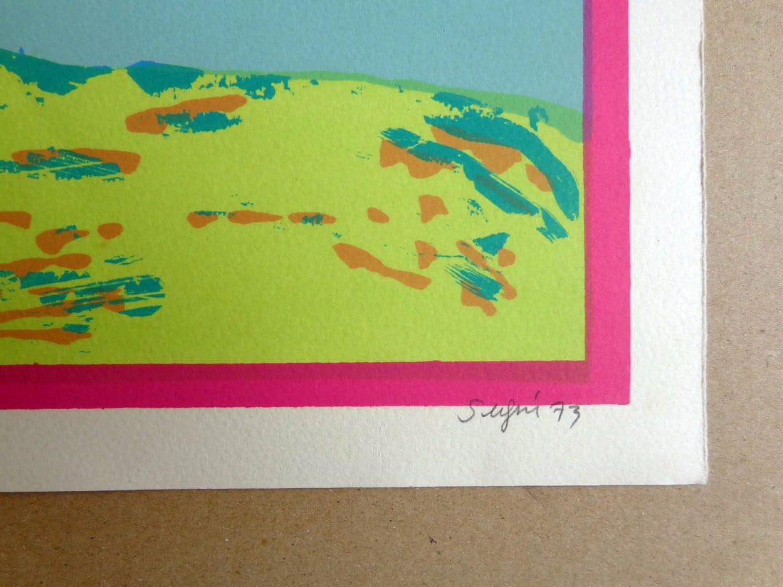 Antonio Segui - Lithograph - Hand signed - 4
