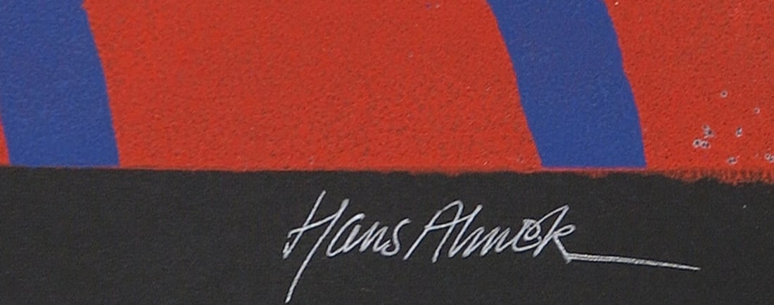 Hans Almekinders - Silkscreen Handsigned - 2