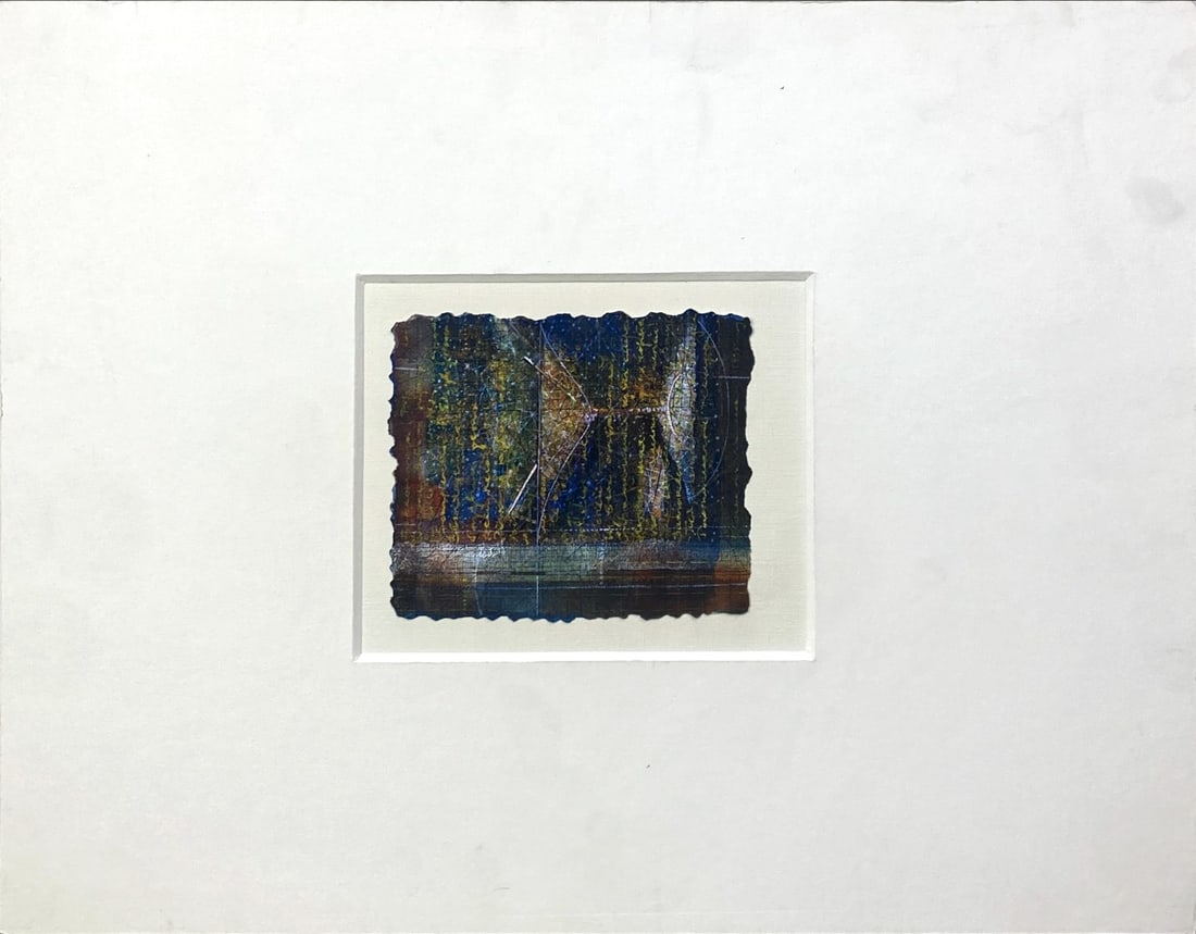 Larissa Grachikova - Watercolor - Hand signed: Artist: Grachikova, Larissa Title: Vase for Marina Zetaeva Technique: Watercolor on Handmade paper size: 12 x 10 cm. (4,7 x 3,95 inch) Framed: 40 x 30 cm. (0 x 0 inch.) More Information Great