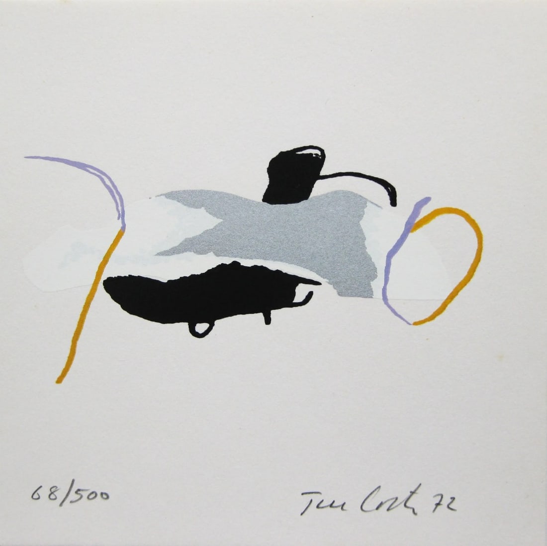 Costa, Rafael Tur - Silkscreen - Hand signed: Artist: Costa, Rafael Tur Title: Untitled Technique: Silkscreen on Heavy smooth paper size: 14,2 x 14,2 cm. (5,6 x 5,6 inch) Framed: Not framed More Information Hand-signed
