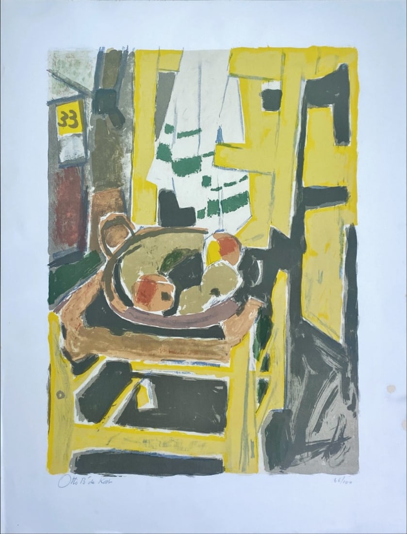 Otto B. de Kat: Artist: Kat, Otto B. de Title: Untitled Technique: Lithograph on Handmade paper size: 65 x 50 cm. (25,6 x 19,7 inch) Framed: Not framed More Information Otto B. de KAT 1907