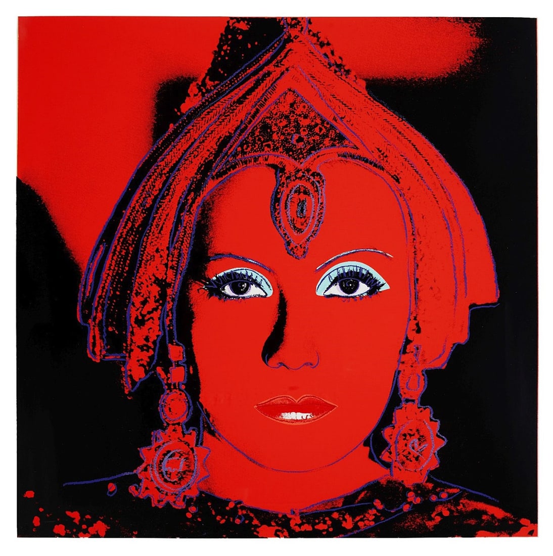 Andy Warhol - Myths - The Star (Greta Garbo) - Screenprint with Diamond Dust: Artist: Warhol, Andy Title: Myths - The Star (Greta Garbo) Technique: Screenprint on Lenox museum board size: 96,5 x 96,5 cm. (38 x 38 inch) Framed: Not framed More Information