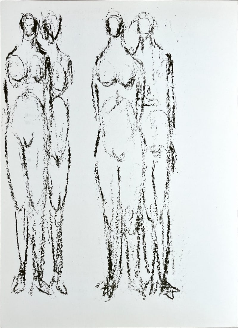 Derriere le Miroir No. 161 - Raoul Ubac: Artist: Ubac, Raoul Title: Derriere le Miroir No. 161 - Raoul Ubac Technique: Lithograph on Arches paper size: 38 x 28 cm. (14,95 x 11 inch) Framed: Not framed More Information