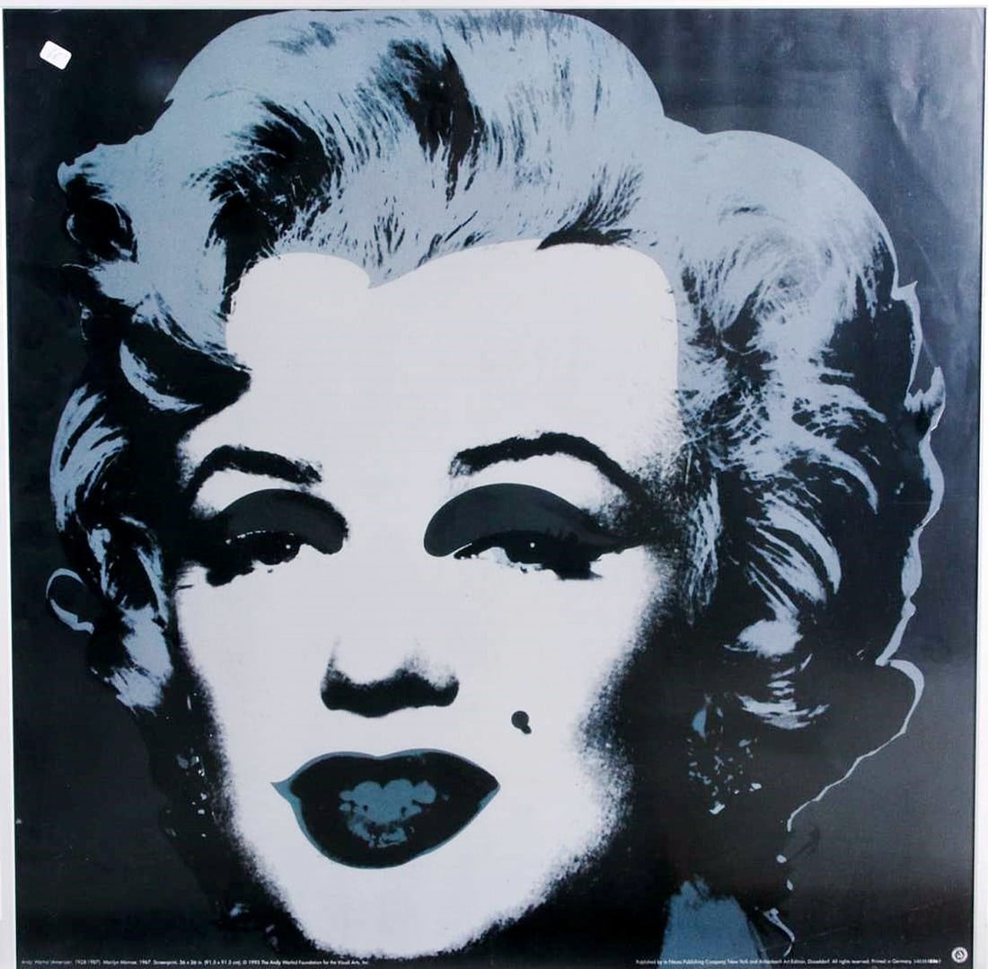 Marilyn Monroe - Andy Warhol - Framed - Serigraph: Artist: Warhol, Andy Title: Marilyn Monroe Technique: Serigraphic on Smooth paper size: 64,5 x 64,5 cm. (25,4 x 25,4 inch) Framed: 66 x 66 cm. (0 x 0 inch.) More Information
