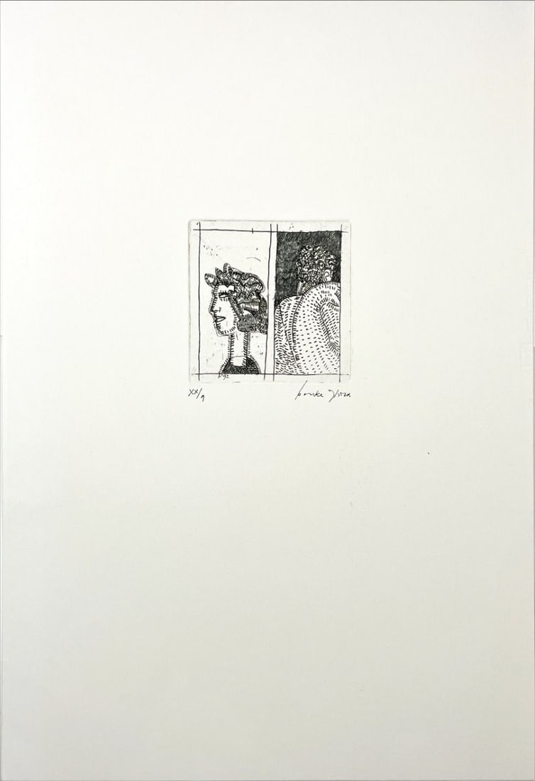 Bouke Ylstra - Etching - hand signed (1 of 1)