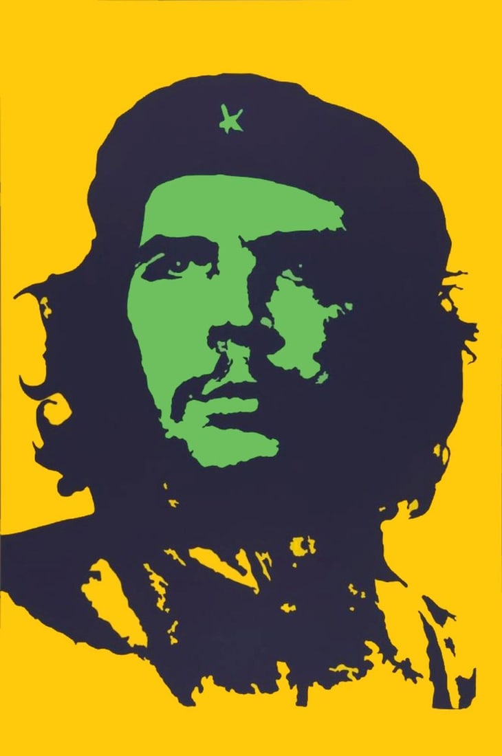 Andy Warhol - silkscreen - Che Guevara: Artist: Warhol, Andy Title: Che Guevara Technique: Silkscreen on Lenox museum board size: 90 x 60 cm. (35,45 x 23,6 inch) Framed: Not framed More Information Color scre