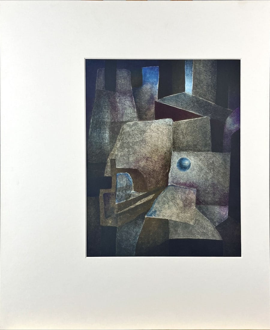 Maria Chakarova - Lithograph - Hand signed- A triptych: Artist: Chakarova, Maria Title: Game Technique: Lithograph on Handmade paper size: 37 x 30 cm. (14,55 x 11,8 inch) Framed: 60 x 50 cm. (23,6 x 19,7 inch) More Information</