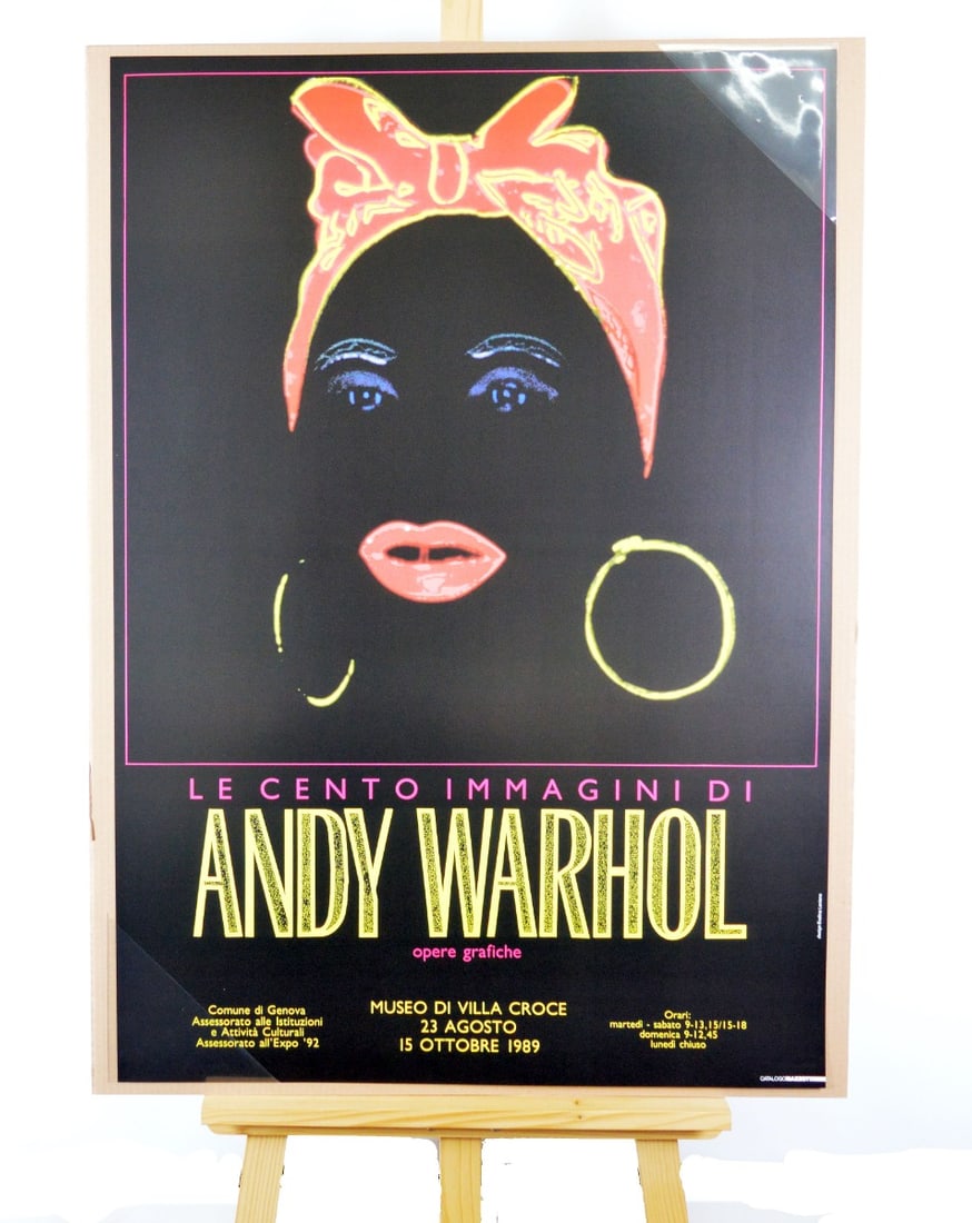 Andy Warhol - Exhibition Poster, after: Artist: Warhol, Andy Title: Mama Technique: Poster/Affiche on Fine art paper size: 98 x 70 cm. (38,6 x 27,55 inch) Framed: Not framed More Information Exhibition publis