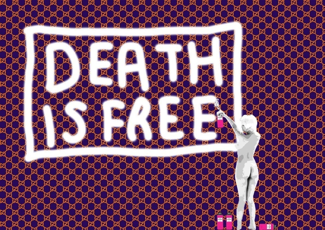 Death NYC - Death is Free - Silkscreen (1 of 4)