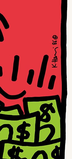 Keith Haring - Screenprint - Signed - 2