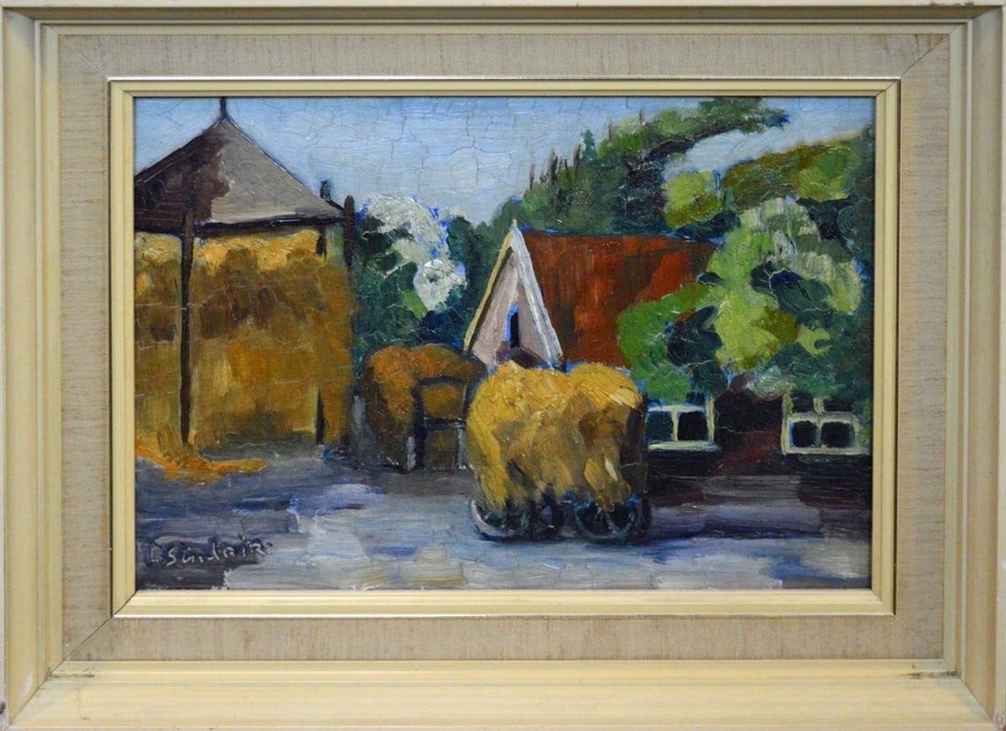 Sinclair, L. - Oil Painting: Artist: Sinclair, L. Title: No Title Technique: Oil painting on Panel size: 33 x 41 cm. (13 x 16,15 inch) More Information Handsigned, comes with frame About the artist L. Sinclair is a British
