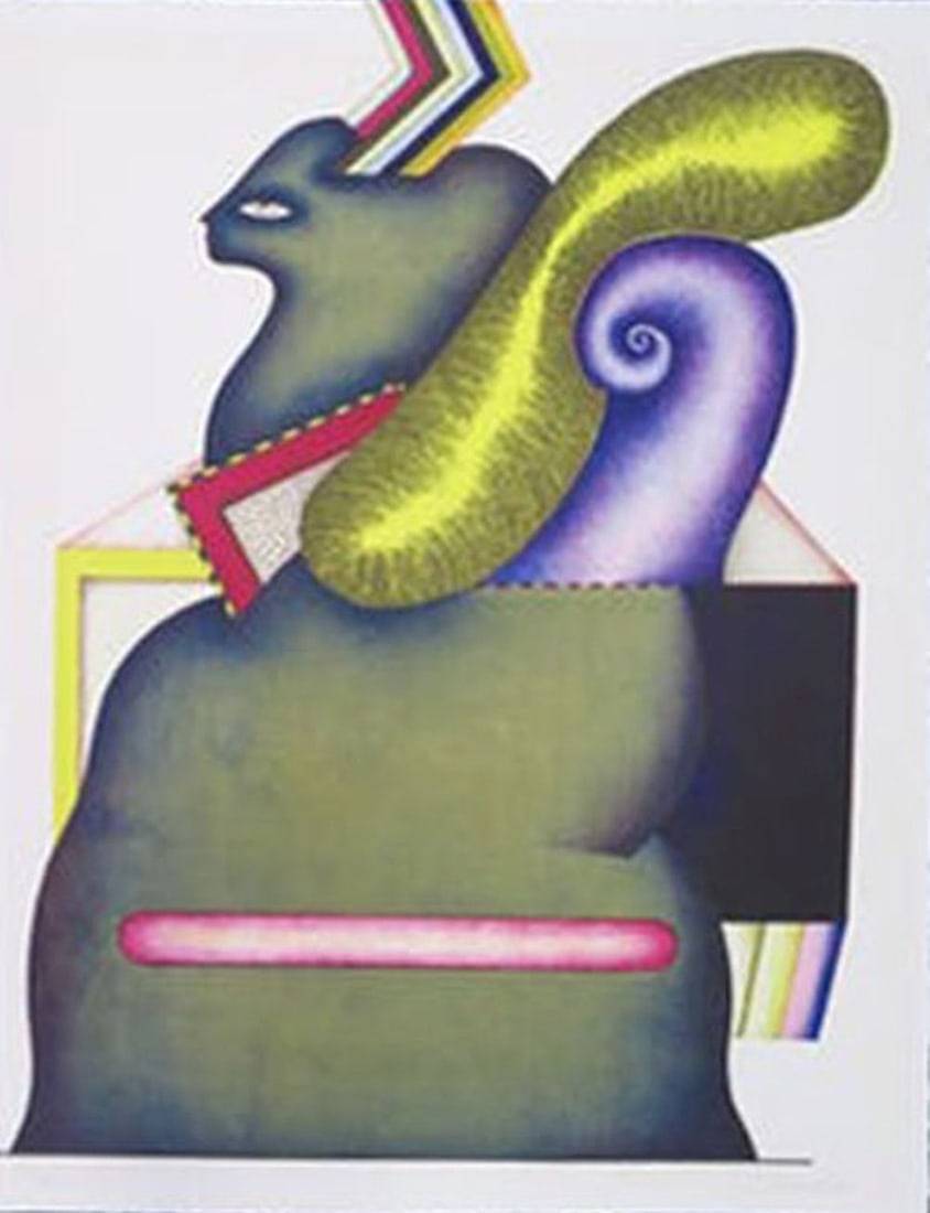 Remé. Jorge - Lithograph.: Artist: Remé, Jorg Title: Verschoven hoofd Technique: Lithograph on Arches paper size: 65 x 51 cm. (25,6 x 20,1 inch) Framed: Not framed More Information Edition: rando
