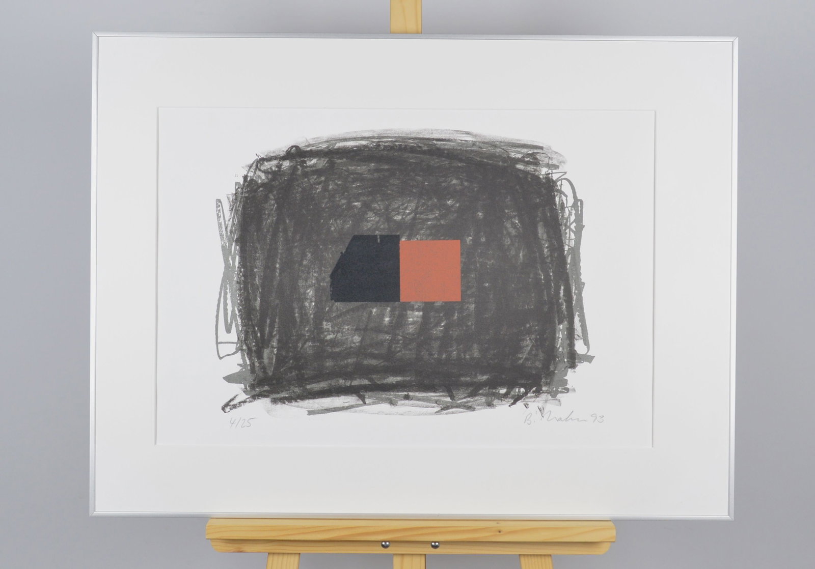 Hahn, Bernd - Lithograph - Handsigned - 2