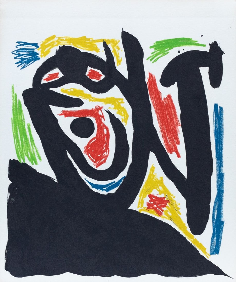 Miro, Joan - Lithograph.: Artist: Miró, Joan Title: Maitres-Graveurs Contemporains Technique: Lithograph on BFK Rives paper size: 28,5 x 24 cm. (11,2 x 9,45 inch) Framed: Not framed More Information