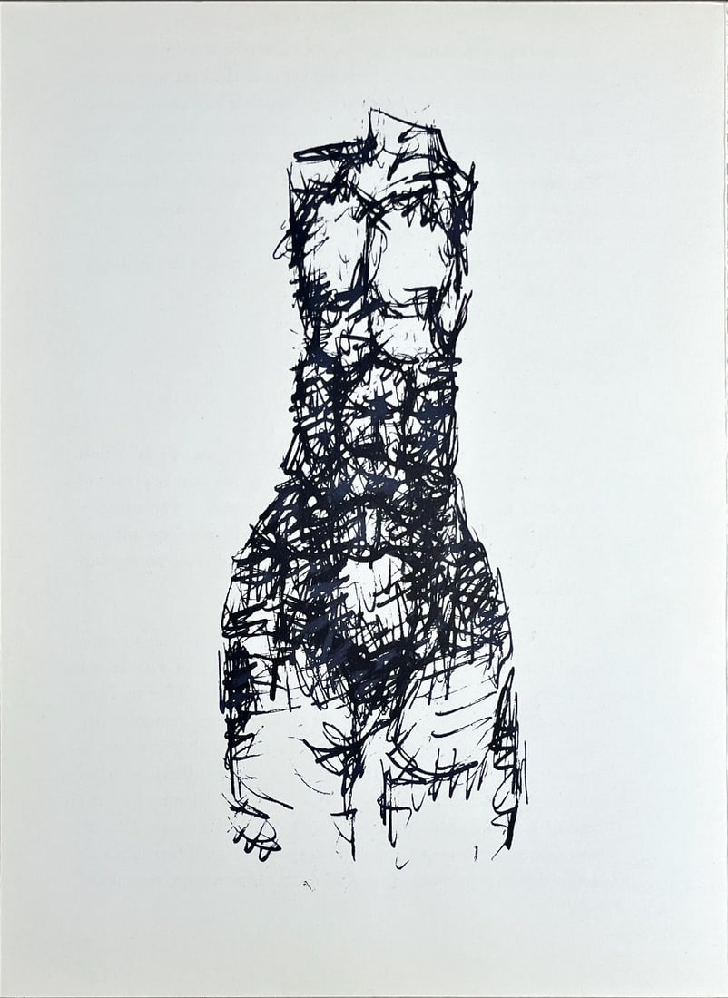 Raoul Ubac - Lithograph - DLM (Derriere le Miroir): Artist: Ubac, Raoul Title: Raoul Ubac - Derriere le Miroir No. 161 Technique: Lithograph on Arches paper size: 38 x 28 cm. (14,95 x 11 inch) Framed: Not framed More Information