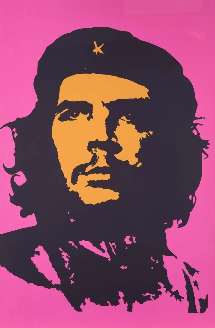 Andy Warhol - silkscreen - Che Guevara: Artist: Warhol, Andy Title: Che Guevara Technique: Silkscreen on Lenox museum board size: 90 x 60 cm. (35,45 x 23,6 inch) Framed: Not framed More Information Color scre