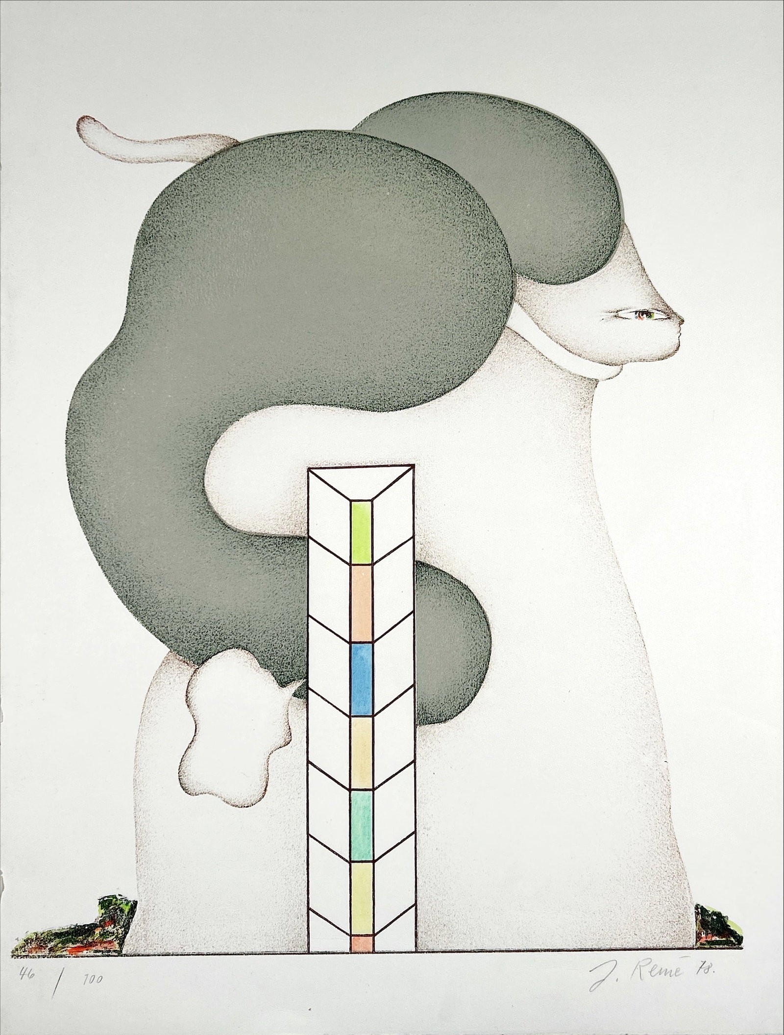 Remé. Jorge - Lithograph - Hand signed (1 of 3)
