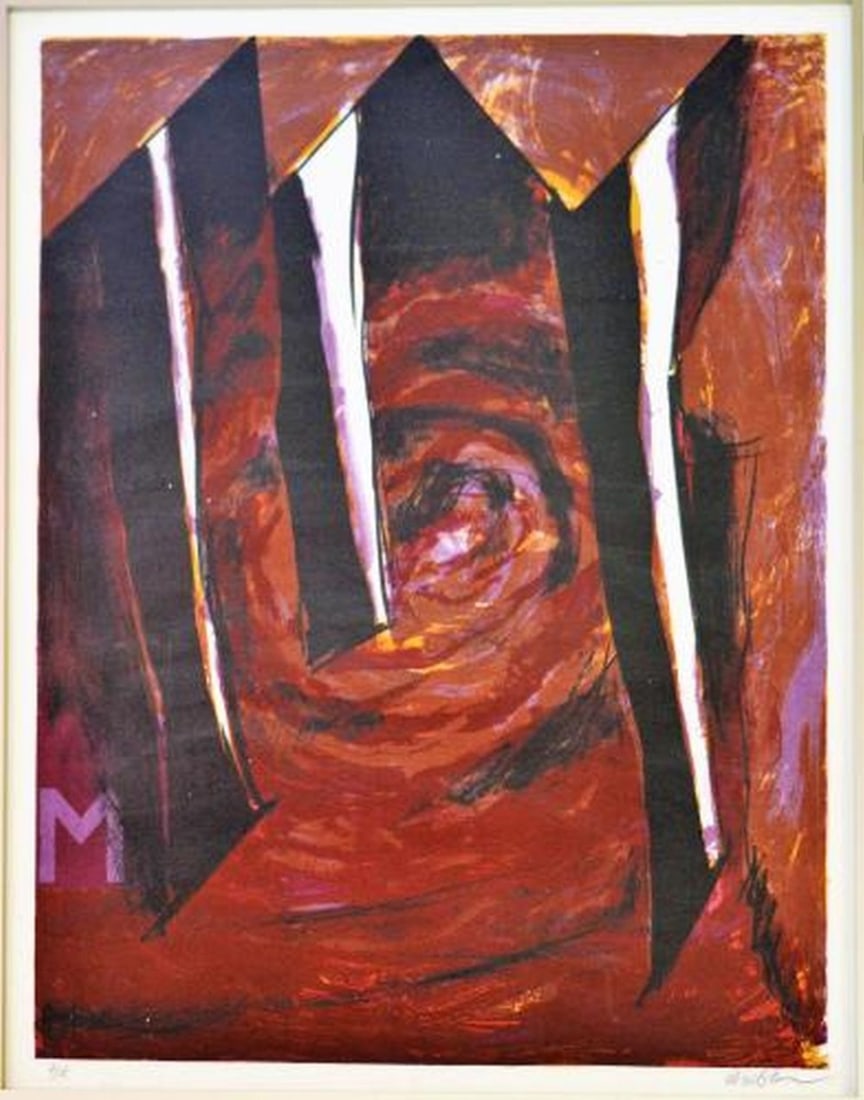 Niebla, Josep - Lithograph - Handsigned: Artist: Niebla, Josep Title: Composition Technique: Lithograph on Fine art paper size: 76 x 54 cm. (29,9 x 21,25 inch) Framed: 77 x 55 cm. (30,3 x 21,65 inch) More Information Josep Alvarez Niebla