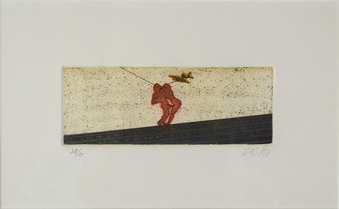 Zush, Evru - Etching - Handsigned - 3