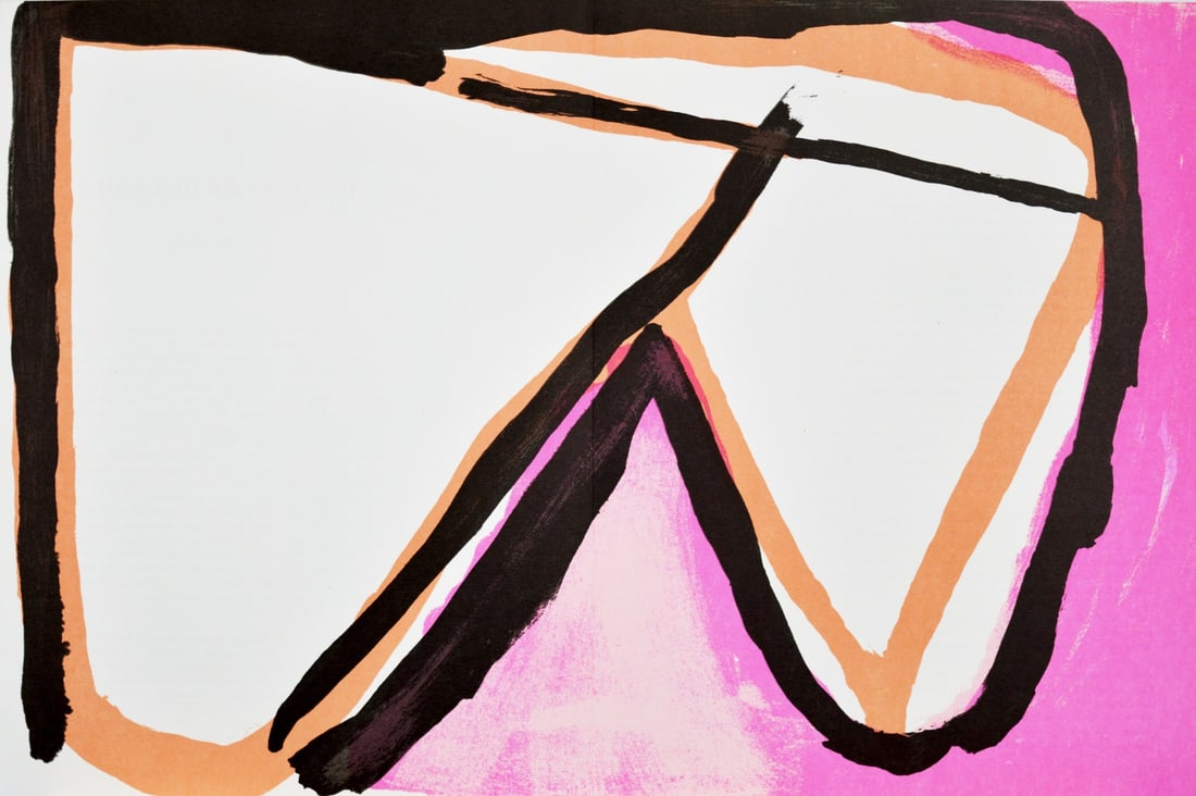 Bram van Velde - Original lithograph DLM: Artist: Velde, Bram van Title: Untitled Technique: Lithograph on Handmade paper size: 56 x 38 cm. (22,05 x 14,95 inch) Framed: Not framed More Information Bram van Veld