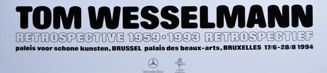Wesselman, Tom - Poster/Afiche (1 of 1)