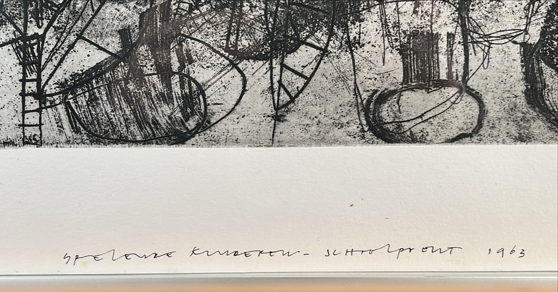 Bouke Ylstra - Etching - hand signed - 3