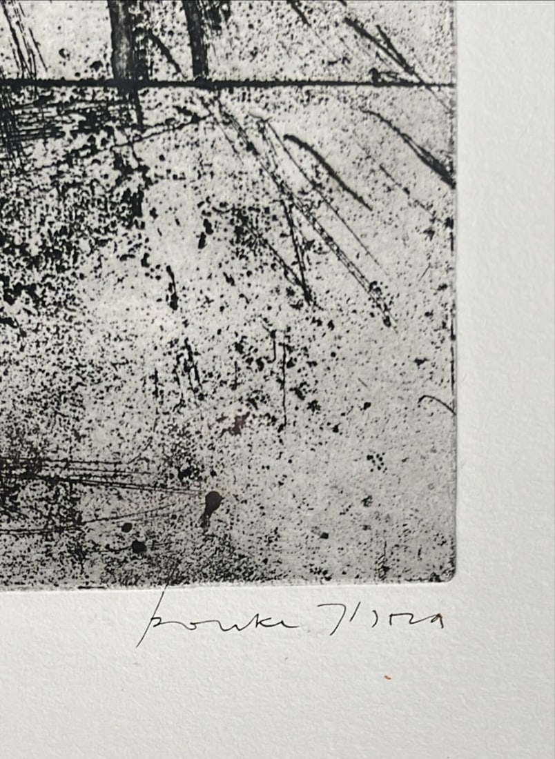 Bouke Ylstra - Etching - hand signed - 4
