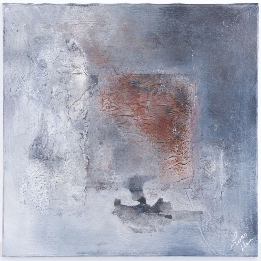 Loes Ham - Painting - Hand signed: Artist: Ham, Loes Title: Untitled Technique: Painting on Canvas size: 50 x 50 cm. (19,7 x 19,7 inch) Framed: Not framed More Information Born in Rotterdam 1953, receive