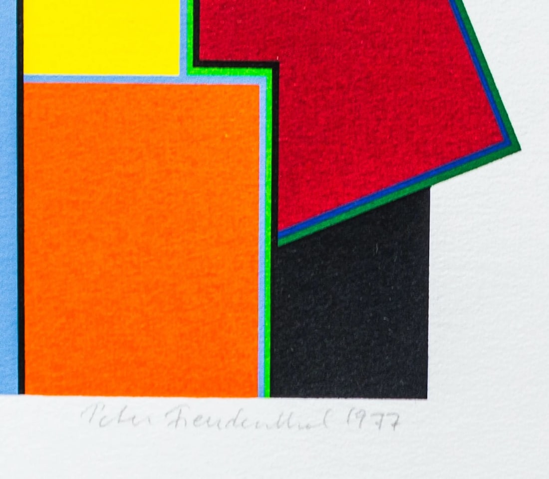 Peter Freudenthal - Silkscreen - Hand signed (1 of 2)