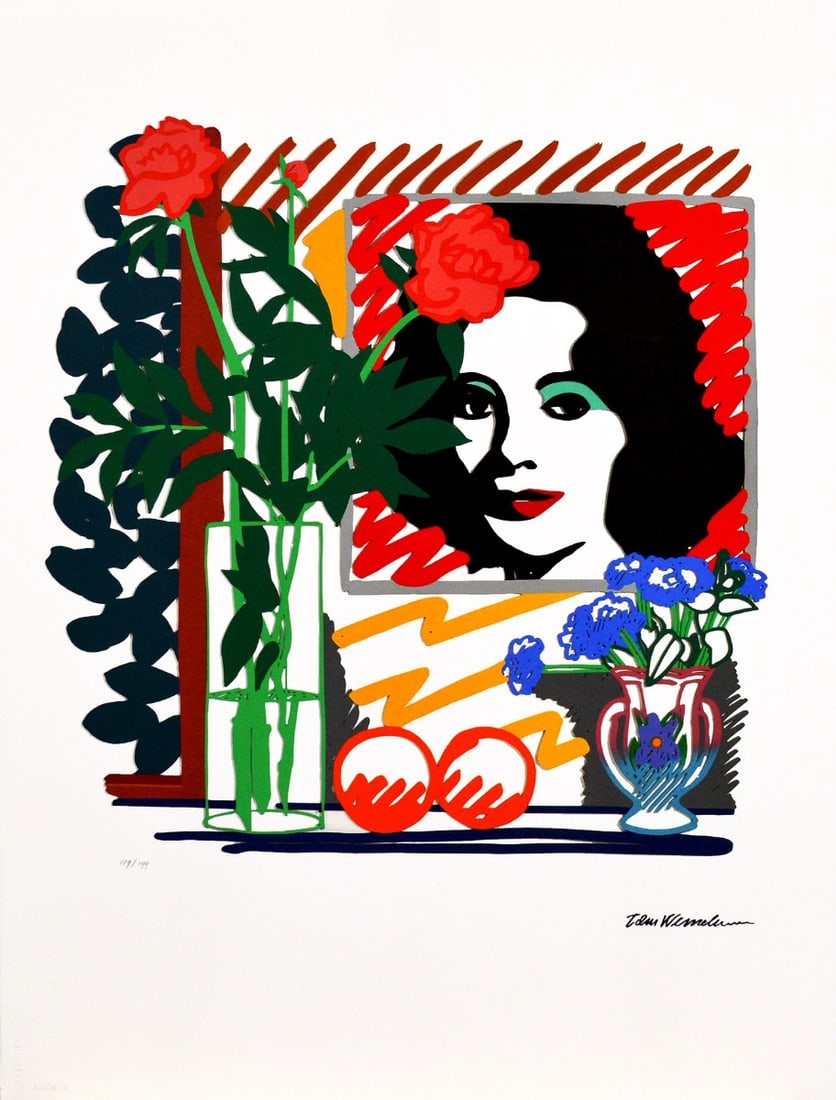 Ton Wesselman - Silkscreen: Artist: Wesselmann, Tom Title: Untitled Technique: Silkscreen on Arches paper 400 g size: 76,5 x 57 cm. (30,1 x 22,45 inch) Framed: Not framed More Information Silkscreen. Hand-numbered. Signed in