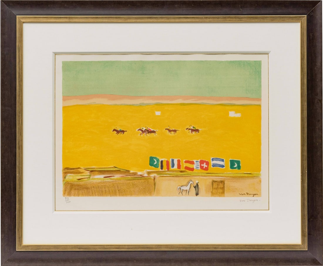 Kees van Dongen - Lithograph - Hand signed (1 of 2)
