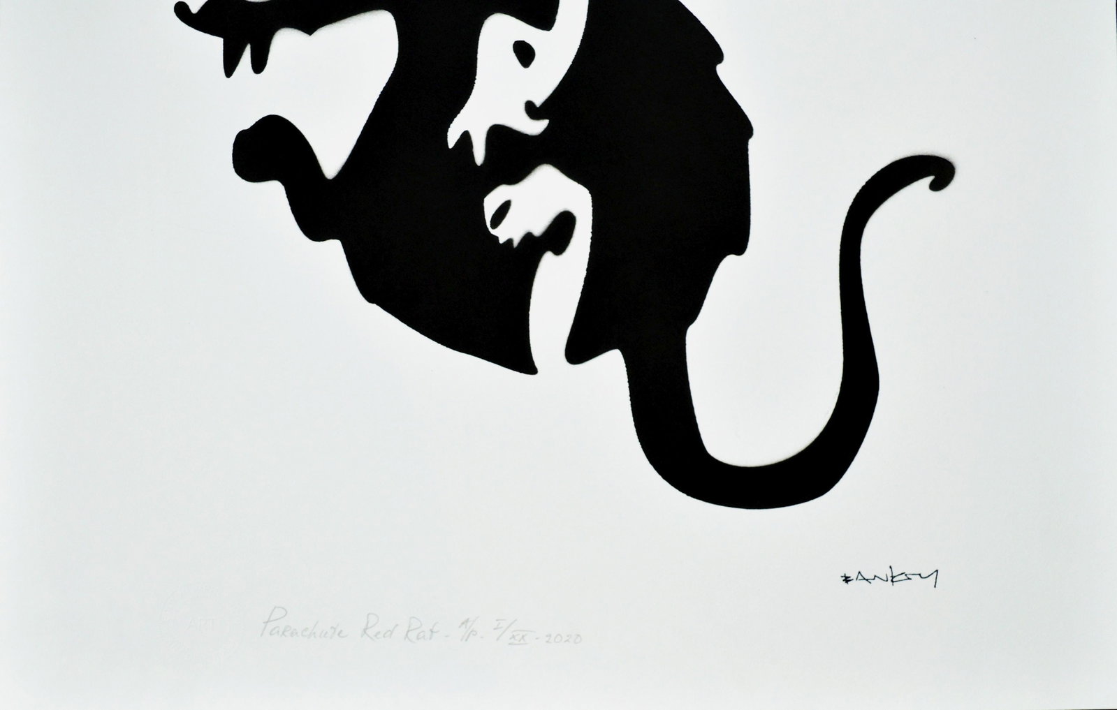 Banksy, after - Stencil / Spray. (1 of 2)