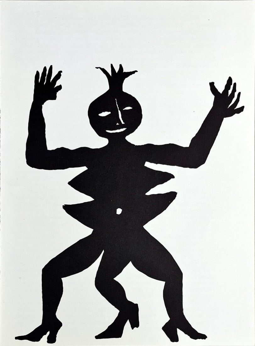 Alexander Calder - Lithograph - DLM (Derriere le Miroir): Artist: Calder, Alexander Title: Alexander Calder - Lithograph - DLM (Derriere le Miroir) Technique: Lithograph on Arches paper size: 38 x 28 cm. (14,95 x 11 inch) Framed: Not framed